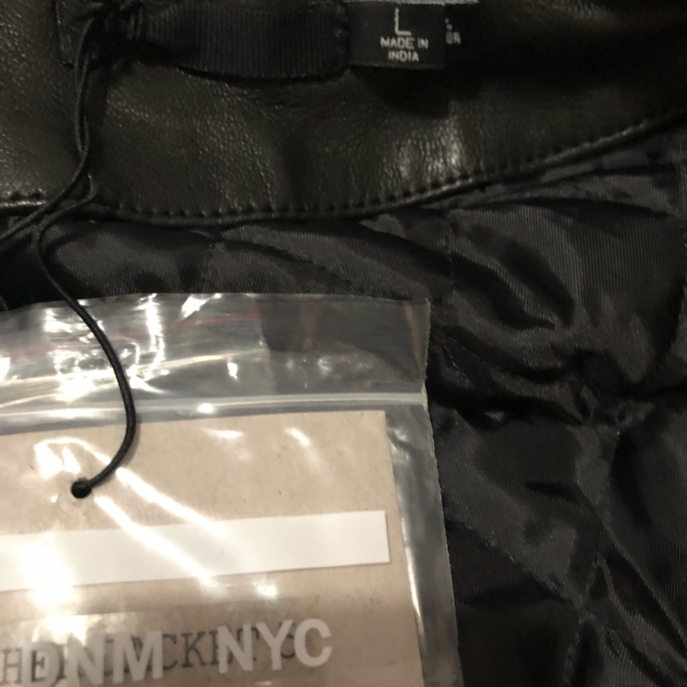 BLK DNM Leather Jacket 5 - Picture 6 of 8